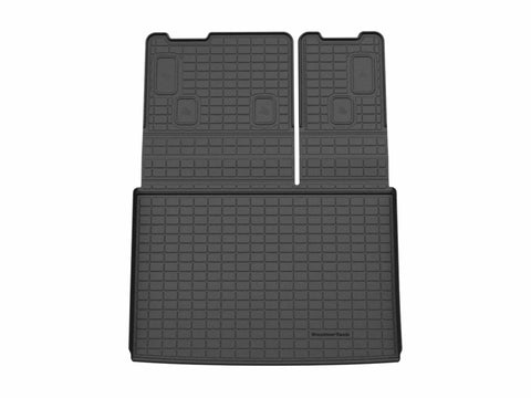 WeatherTech 15-20 Cadillac Escalade Seatback Cargo Liners HP - Black - 401575IM