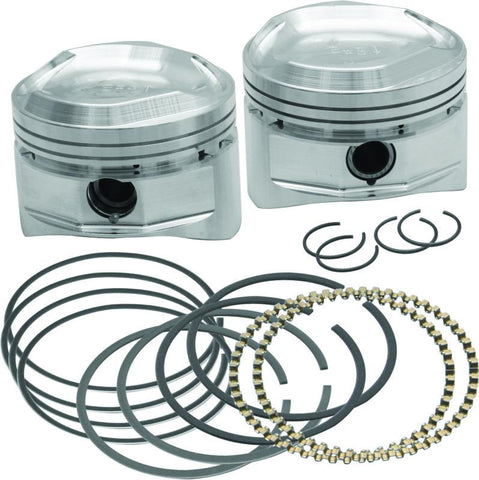 S&S Cycle 84-99 BT HSF 3-5/8in Piston Set - .010in - 92-1061