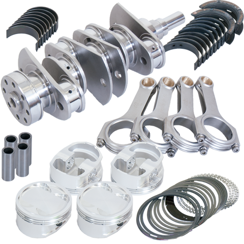 Eagle Subaru EJ257 w/Forced Induction 100mm Bore H-Beam Rods 4340 Crank Stroker Rotating Assembly - 89023100