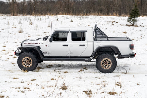 N-Fab ARC Sports Bar 20-22 Jeep Gladiator - Textured Black(Roll-N-Lock Cover Fitment Only) - J19BR-RLT