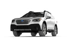 Rally Armor 20-25 Subaru Outback Black UR Mud Flap w/Grey Logo - MF66-UR-BLK/GRY