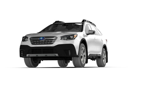 Rally Armor 20-25 Subaru Outback Black UR Mud Flap w/Blue Logo - MF66-UR-BLK/BL