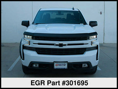 EGR 2019 Chevy 1500 Super Guard Hood Guard - Matte - 301695