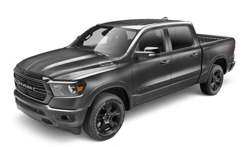 Bushwacker 20-22 Ram 1500 (Excl. Rebel/TRX) 76.3/67.4in Bed OE Style Flares 4pc - Grnite Crystal Met - 50928-65
