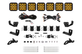 Diode Dynamics Prinsu/Sherpa Roof Racks-SS5 7-Pod CrossLink Mounting Kit - Pro Yellow Driving - DD7831