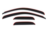AVS 07-13 Chevy Silverado 1500 Ext. Cab Ventvisor Front & Rear Window Deflectors 4pc - Smoke - 194040