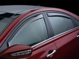 WeatherTech 98-01 Nissan Altima Front and Rear Side Window Deflectors - Light Smoke - 72130