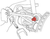 SPC Performance Ford 10+ Taurus / 01+ Explorer Rear Camber Kit - 84130