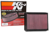 K&N 15-18 Toyota Hiace L4-2.5L DSL Replacement Drop In Air Filter - 33-3143