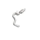 MagnaFlow Cat-Back, SS, 4in, Single Pass Side Rear Exit 5in Tip 14-15 Ram 2500 6.4L V8 CC LB/MC SB - 19200