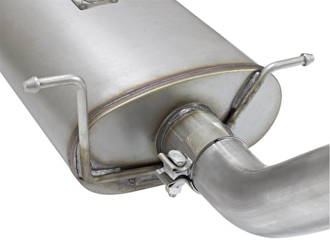 aFe MACHForce XP Exhausts Cat-Back Polished Tips 09-17 GM Silverado 1500 4.3/5.3L RegCab SB/LB - 49-44072-P