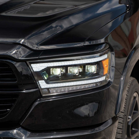 Form Lighting 2019-2024 Ram 1500 Sequential LED Projector Headlights (Pair) - FL0015