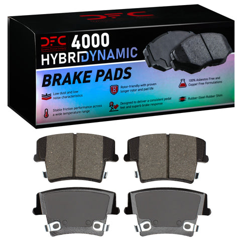 DFC 05-23 Dodge Magnum Rear 4000 Hybridynamic Brake Pads - 4000-1057-00