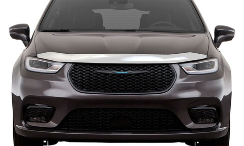 AVS 17+ Chrysler Pacifica Aeroskin Hood Protector - Chrome - 622194