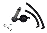 J&L 16-23 Toyota Tacoma 3.5L Driver Side Oil Separator 3.0 - Black Anodized - 3104D-B