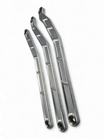 Elektric Offroad 2017+ Can-Am X3 Maverick High Clearance Radius Rods In Clear Finish For 72In - RRL210029