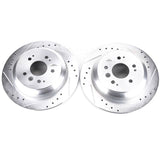 Power Stop 16-19 Honda Pilot Rear Evolution Drilled & Slotted Rotors - Pair - JBR1729XPR