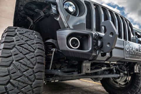 Oracle Jeep Wrangler JL/JT Sport High Performance W LED Fog Lights - w/o Controller - 5847-334