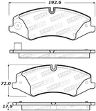 StopTech Street Brake Pads - Rear - 308.14790