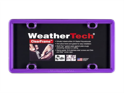WeatherTech ClearFrame - Purple - 8ALPCF5
