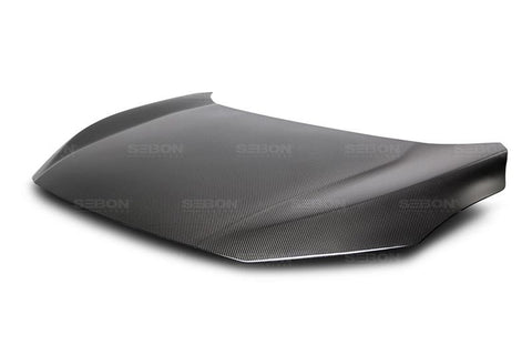 Seibon 2016-2017 Honda Civic Coupe/Sedan/Hatchback OEM Style Carbon Fiber Hood - HD16HDCV-OE
