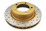 DBA 07+ Toyota Landcruiser 200 Series Front Drilled and Slotted 4000 Series Rotor - 42722XS