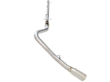 aFe MACHForce XP Exhaust 3in-3.5in SS Single Side Ext CB w/ Polish Tip 99-04 Ford F-250 V8 5.4L/6.8L - 49-43076-P