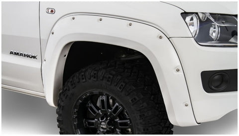Bushwacker 11-18 Volkswagen Amarok Pocket Style Flares 2pc - Black - 171001-02
