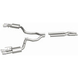 MagnaFlow SYS Cat-Back 2018 Ford Mustang GT 5.0L Competition Dual Exit Polished 4in Tips - 19368