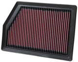 K&N Replacement Panel Air Filter for 2014 Jeep Cherokee 2.4L/3.2L - 33-5009
