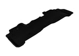 3D MAXpider 2007-2013 Acura MDX Kagu 2nd Row Floormats - Black - L1AC00021509