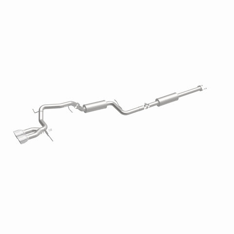 MagnaFlow 13 Ford Focus 2.0L Turbocharged ST Dual Center Rear Exit Stainless Cat Back Perf Exhaust - 15155