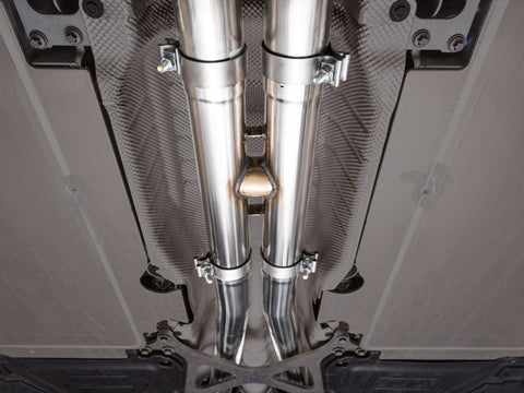 AWE Tuning BMW G90/G99 M5 Track Edition Cat-Back Exhaust - Chrome Silver Tips - 3020-42790