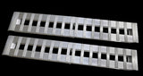 Gen-Y Heavy-Duty 8ft Aluminum Foldable Loading Ramps 15in x 96in 3K Capacity Per Ramp - Pair - GH-102595