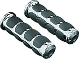 Kuryakyn Metric ISO Grips Chrome - 6235