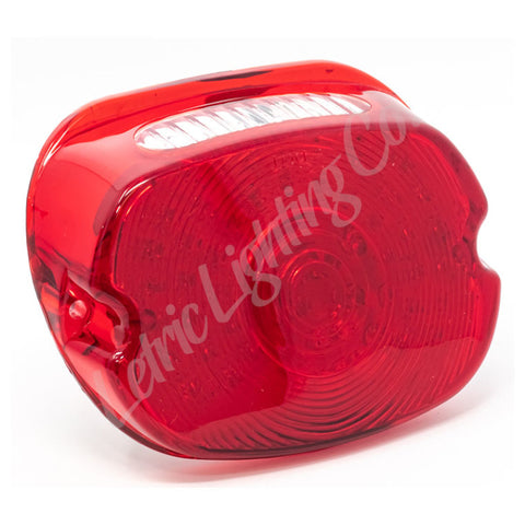 Letric Lighting 2022+ Low Rider ST Slantback Low-Profile LED Taillight - Red Lens - LLC-SLTL-R-ST
