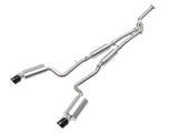 aFe POWER Takeda 16-17 Lexus IS200t L4-2.0L (t) 2.5in-3in 304 SS CB Exhaust w/ Black Tips - 49-36059-B