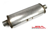 JBA Universal Chambered 304SS Muffler 22x8x5 3in Center/Center - 40-302202