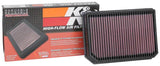 K&N 2019 Mercedes Benz A250 L4 2.0L F/I Replacement Air Filter - 33-3133
