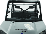 QuadBoss 15-19 Polaris Ranger 1000 Diesel Windbreak Folding Windshield - 375780