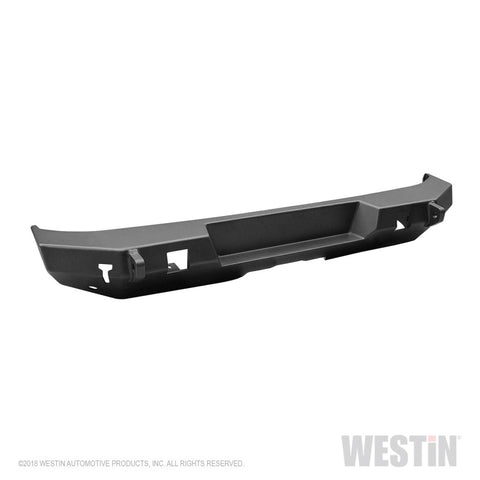 Westin 07-18 Jeep Wrangler JK WJ2 Rear Bumper - Textured Black - 59-82005
