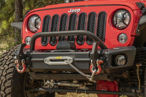 Rugged Ridge Arcus Front Bumper Set W/ Overrider 2018 Jeep Wrangler JK - 11549.13