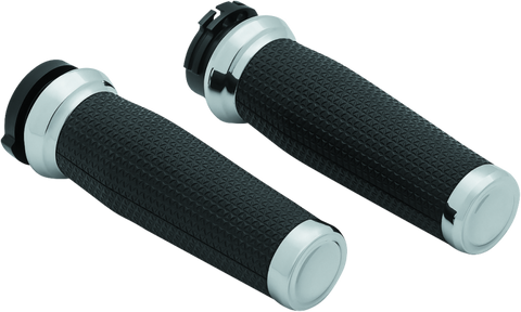 Kuryakyn Thresher Grips Dual Cable Chrome - 5940