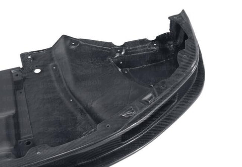 Seibon 12-13 Nissan GTR R35 VS-Style Carbon FIber Front Lip - FL1213NSGTR-VS
