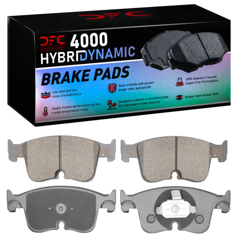 DFC 22-26 Volkswagen Tiguan Front 4000 Hybridynamic Brake Pads - 4000-2438-00