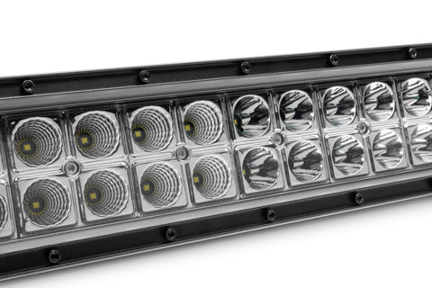 Go Rhino Xplor Bright Series Dbl Row LED Light Bar (Side/Track Mount) 50in. - Blk - 752885013CDS