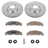 Power Stop 03-07 Cadillac CTS Front Z26 Street Warrior Brake Kit - K1419-26