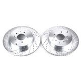Power Stop 07-15 Mazda CX-9 Rear Evolution Drilled & Slotted Rotors - Pair - JBR1398XPR