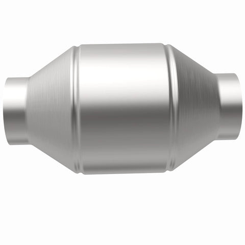 MagnaFlow Univ Cat Conv 2.5in Inlet/Outlet Center/Center Round 3in Body L x 5in W x 8.75in Overall L - 51656