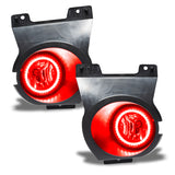 Oracle Lighting 11-14 Ford F-150 Pre-Assembled LED Halo Fog Lights -Red - 8107-003